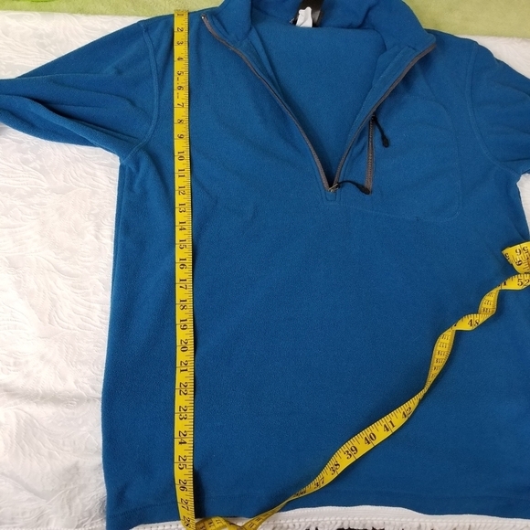 NARRAGANSETT Traders size medium blue pullover fleece - Picture 5 of 7